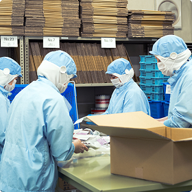 製造工程7:出荷